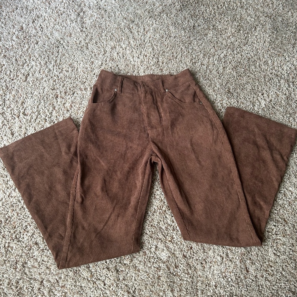 Brown corduroy pants